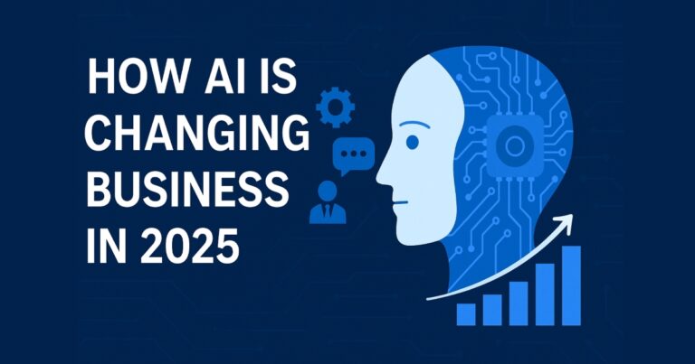 The Role of AI in Business: A Glimpse into 2025 Introduction Every morning before sunrise, Prachi turns on her laptop and looks at a detailed report made by AI while she was sleeping. She’s the Chief Operations Officer at a mid-sized manufacturing company. A few years ago, she had to stay up late and call different managers to get ready for meetings. Now, AI does the hard work for her showing performance, spotting problems, and giving ideas to fix them all before she finishes her morning coffee. It might sound like something from a sci-fi movie, but this is actually how business works in 2025. AI has gone from being just a trendy word to becoming an everyday tool in businesses. It’s changing the way companies work just like electricity and computers did in the past. AI doesn’t just make promises anymore it’s delivering real results. How AI Became Important for Business AI didn’t become essential overnight. At first, big tech companies used it for experiments. Over time, it became a part of regular business work from customer service chatbots to tools that manage supply chains. At first, companies were unsure about it. Then they tried it, and when they saw the benefits, more started using it. Companies that delayed are now trying hard to catch up. For example, David Chen, a CEO of a finance company, says their AI system finds risks much faster and more accurately than before. What took a week now happens in real time. Research backs this up companies that used AI before 2023 saw a 28% boost in productivity. Those who waited until 2024 or later saw only 15%. How AI Is Changing Different Industries Manufacturing Machines are more reliable now thanks to AI predicting problems before they happen. Robots with AI can adapt to changes and produce small batches efficiently. Healthcare AI helps doctors by giving a second opinion based on millions of past cases. Paperwork is reduced, as AI writes reports and updates patient records automatically. Retail AI suggests products based on your habits and even mouse movements. AI predicts demand better, helping stores avoid running out or overstocking. Finance AI checks thousands of things to judge if someone should get a loan. It watches transactions all the time to catch fraud quickly and accurately. How AI Is Changing Jobs One big change is how people work with AI. Instead of replacing jobs, it’s changing what people do. Top Management Company leaders now use AI tools to help make big decisions. These tools show possible outcomes of choices and help spot future trends. Middle Managers Managers don’t spend as much time on reports. AI does that. Now, they focus more on leading people and solving hard problems. Front-Line Workers Workers use AI tools that give real-time help. For example, customer service agents get AI suggestions while talking to customers. New Competition and Opportunities Now that AI tools are easier to get (thanks to cloud services), smaller businesses can also compete with big companies. Specialized Startups Are Growing Smaller companies that deeply understand their industries are creating powerful, focused AI tools. Data Is Power Companies with unique data (like years of medical records or customer history) are using it to train smarter AI that competitor can’t copy easily. Dealing with Challenges and Ethics With great power comes great responsibility. Businesses need to be careful when using AI. Fairness AI must treat everyone fairly. Companies now check regularly to make sure their AI isn’t biased. Privacy AI needs data but collecting it must be done ethically. Companies are trying to gain trust by being honest and respecting people’s privacy. Transparency Sometimes it's hard to know how AI makes decisions. So, businesses now want AI that can explain how it thinks, especially in important areas like finance or healthcare. What’s Next for AI in Business? AI Making Decisions Some AI systems are starting to take actions on their own (within limits), like changing prices or making trades automatically. Working Together: Humans + AI The best results come when humans and AI work together combining human judgment with machine speed and accuracy. Industry-Specific AI More companies are now choosing AI that’s built specifically for their industry, rather than general tools. Final Thoughts AI is no longer just a dream. It’s a real and powerful part of how businesses work today. Companies that use AI wisely by improving processes and respecting ethics are seeing big benefits in performance, customer service, and innovation. And Prachi? She still makes the final decisions but now she makes them with better information and clearer insights, thanks to AI. AI doesn’t replace people. It helps people do their jobs better than ever before.